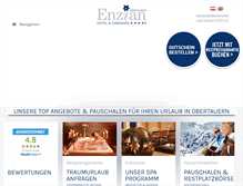 Tablet Screenshot of enzian.net